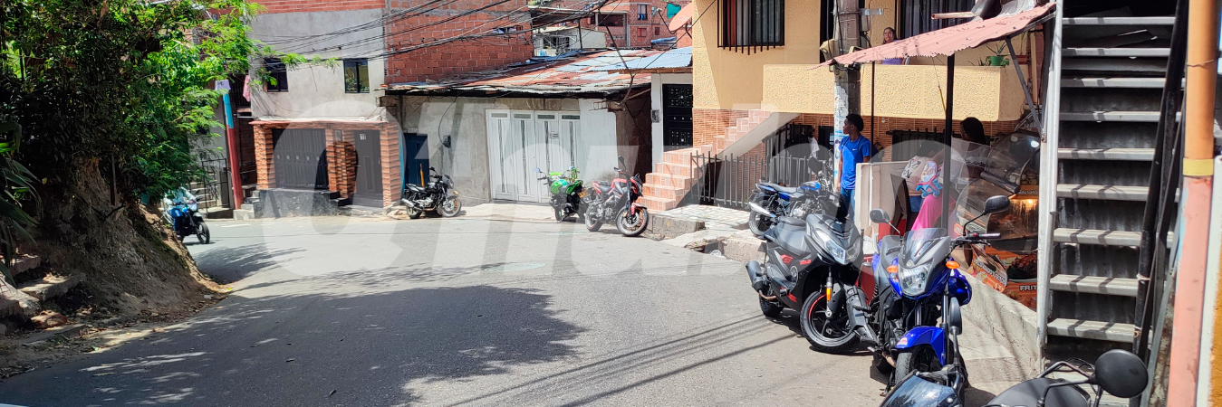 Esta es la llamada curva de Luigi, en el barrio Blanquizal, donde ocurrió el ataque que cobró la vida de Mario Alejandro. /FOTO: ANDRÉS GARCÍA HERNÁNDEZ