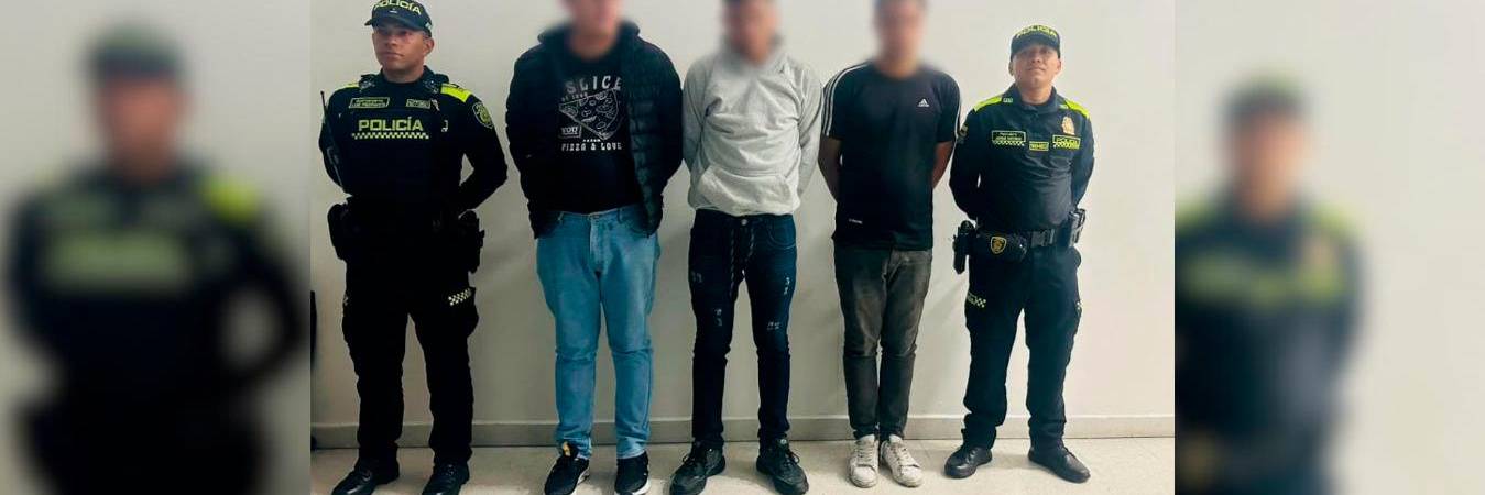 Ellos son los presuntos responsables del asesinato del Horacio Pérez Ledezma, ciduadano mexicano. /FOTO: CORTESÍA POLICÍA 