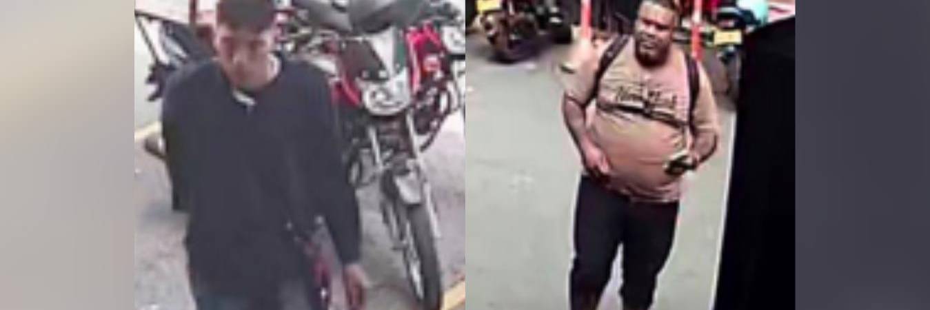 Estos son dos de los tres sospechosos del asesinato de Jonathan Christopher Acevedo García. FOTO: CORTESÍA FBI