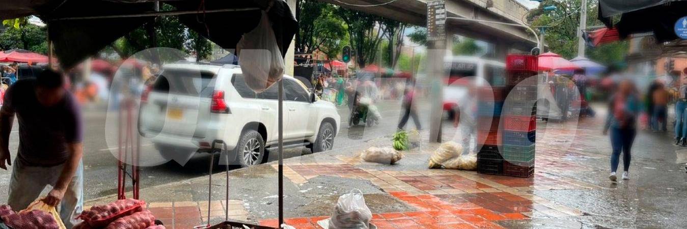 En este sector ocurrió la tentativa de homicidio en el centro de Medellín. /FOTO: ANDRÉS FELIPE OSORIO GARCÍA 