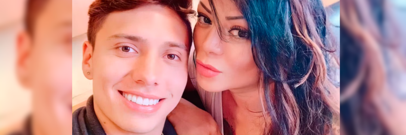 El futbolista Sebastián Salazar y la cantante Marbelle. /FOTO: INSTAGRAM @sebasalazar30