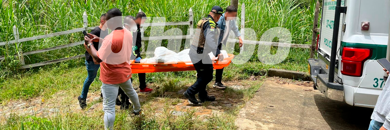 Al parecer, lo llevaron hasta ese punto para quitarle la vida. /FOTO: ANDRÉS FELIPE OSORIO GARCÍA