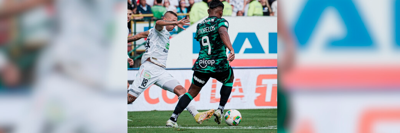 Aunque el Verde intentó, no pudo marcar goles. / FOTO: ATLÉTICO NACIONAL