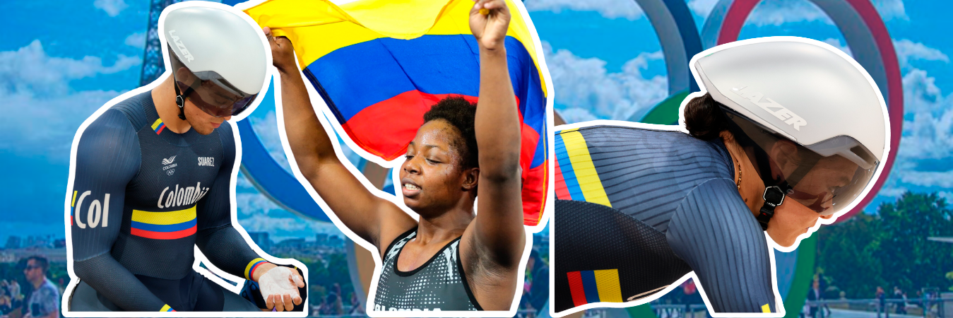 De izquierda a derecha: Cristian Ortega, Tatiana Rentería y Martha Bayona. /FOTOS: COMITÉ OLÍMPICO COLOMBIANO