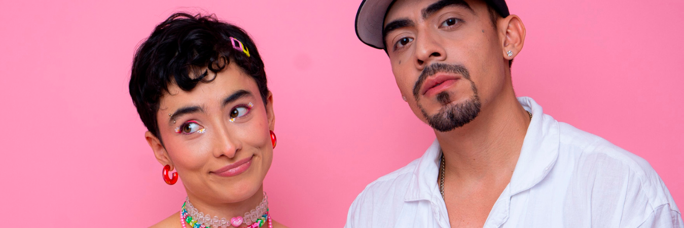 Camaila y Kompone, artistas de Medellín. /FOTO: CORTESÍA