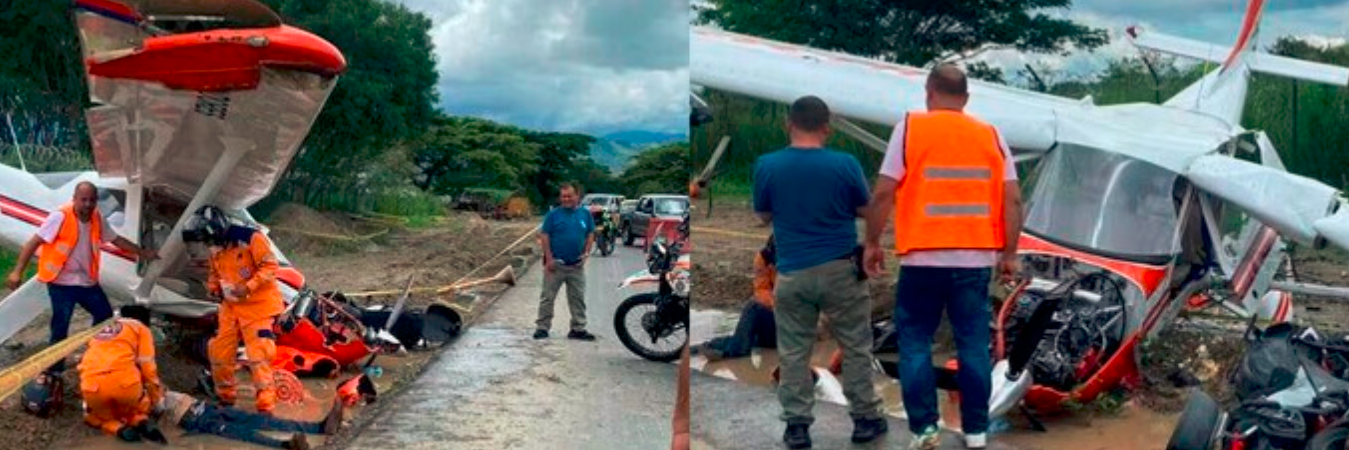 Se investiga qué fue lo que pasó con la aeronave. / FOTO: COLPRENSA