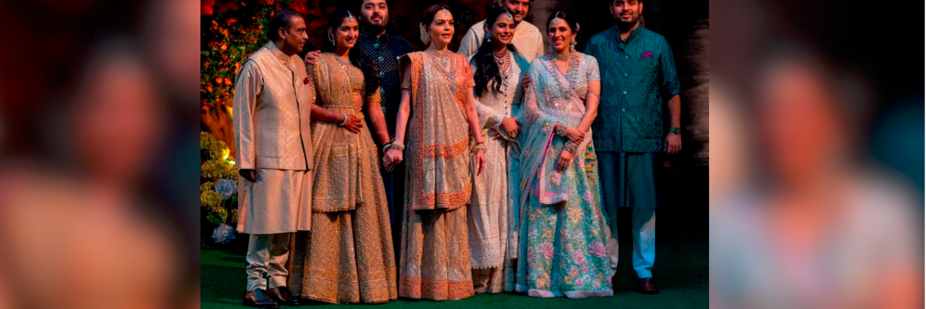 L familia es la más rica de toda India y Asia. / FOTO: GETTY