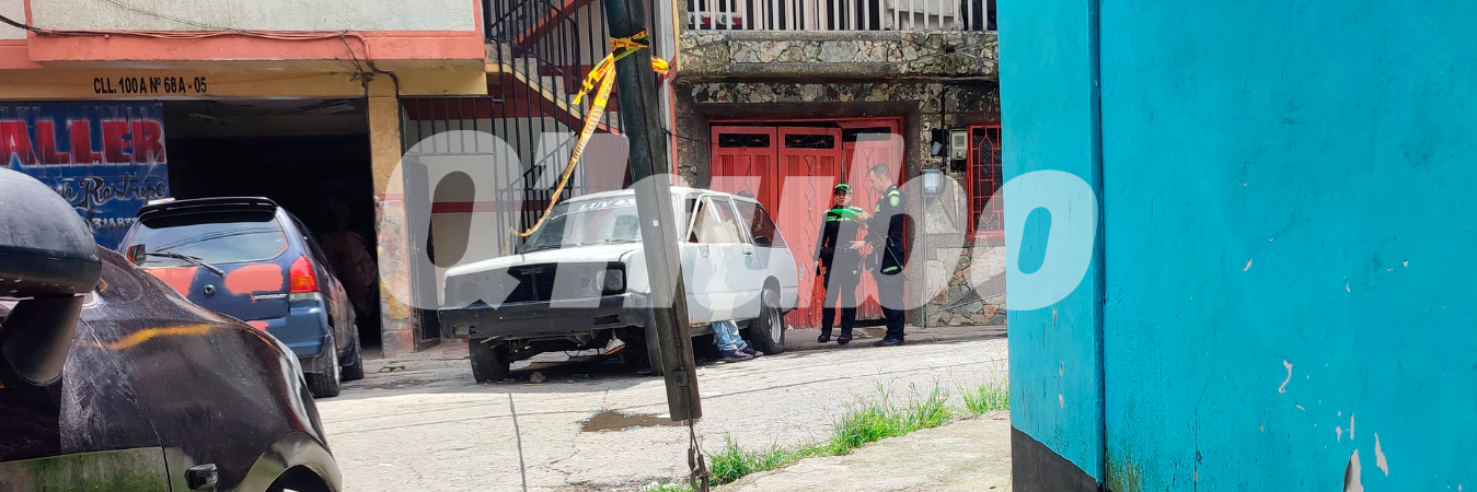 Los pies quedaron por fuera del carro. /FOTO: ANDRÉS GARCÍA