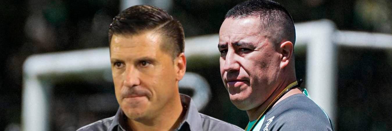 Juan de la Cruz (izq) y Efraín Juárez. / FOTOS: INSTAGRAM Y NACIONAL