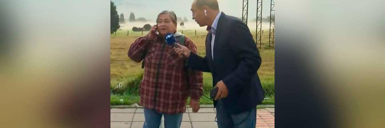 La mujer se volvió viral en redes sociales. /FOTO: CAPTURA DE VIDEO