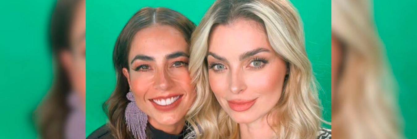 Carla Giraldo y Cristina Hurtado. /FOTO: INSTAGRAM @lacasadelosfamososcolombia1