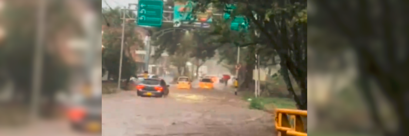 Las autoridades del municipio atendieron los casos de inundación en los diferentes barrios de Bello. / FOTO: CAPTURA DE PANTALLA