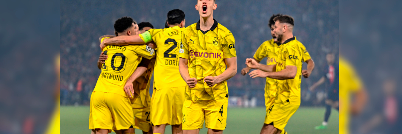 Borussia Dortmund espera rival entre Real Madrid y Bayern. /FOTO: X @BVB