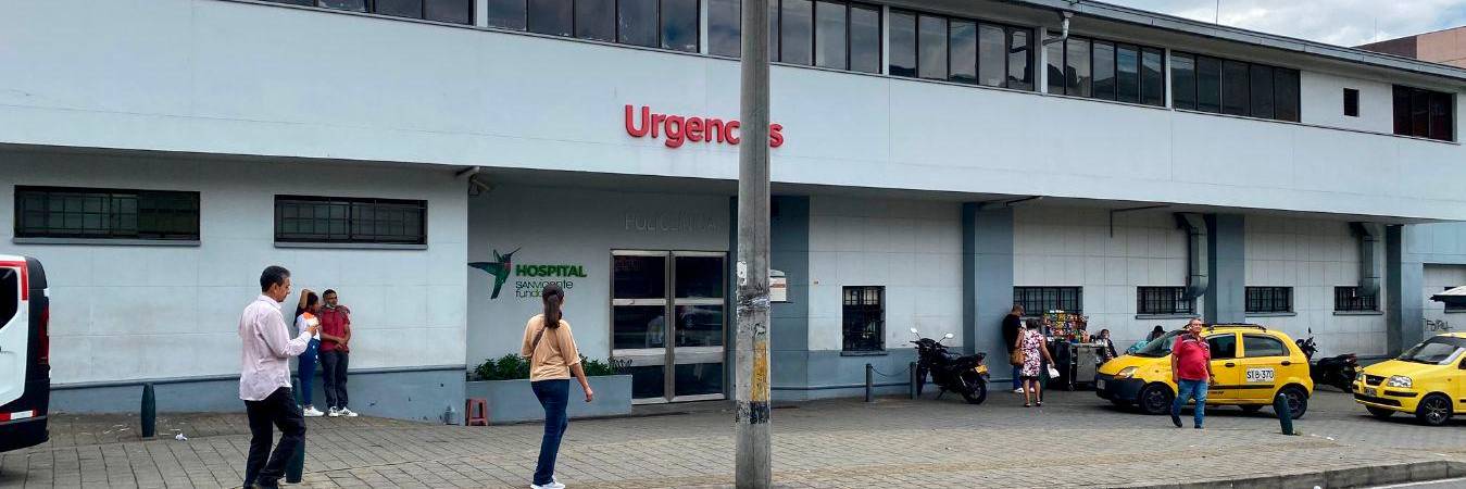 La víctima fue llevada a Policlínica pero falleció por la gravedad de las heridas. /FOTO: ANDRÉS FELIPE OSORIO GARCÍA 