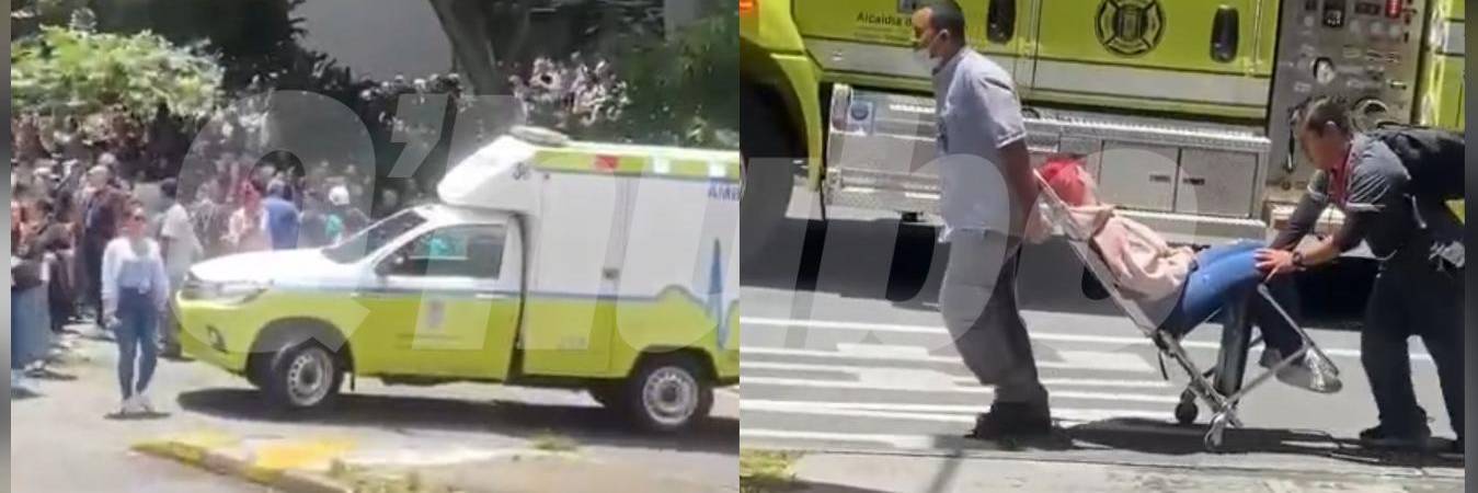 Al menos 20 personas tuvieron que ser atendidas en el lugar. FOTOS: CORTESÍA CAMILA VERGARA