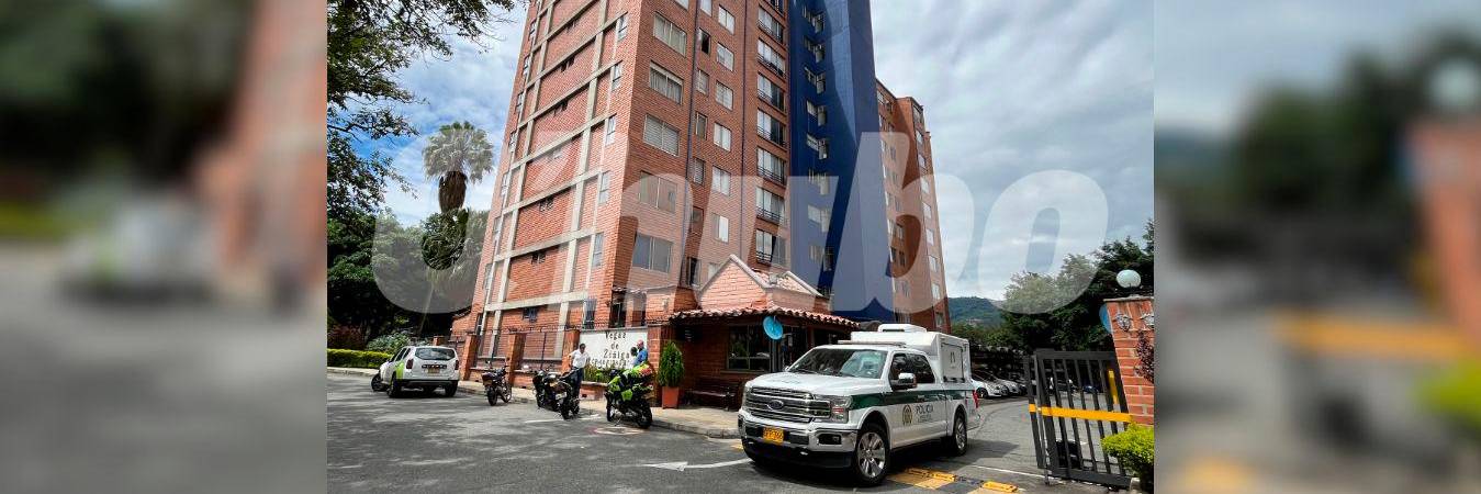 En uno de los apartamentos del quinto piso de este conjunto residencial, ocurrió el crimen la madrugada del domingo, 3 de noviembre. /FOTO: ANDRÉS FELIPE OSORIO GARCÍA