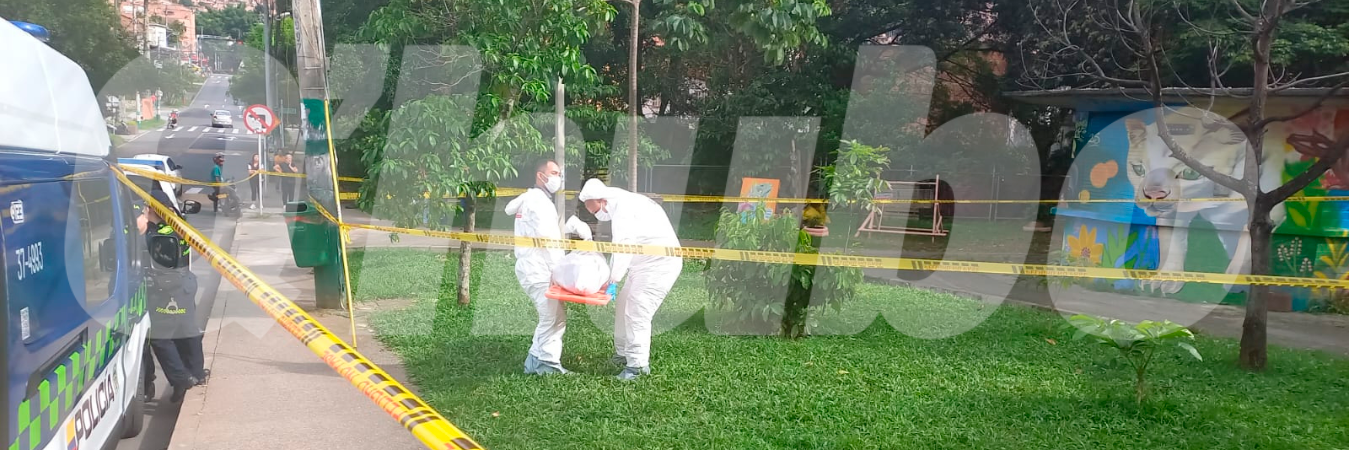 El occiso no pudo ser identificado por las autoridades. /FOTO: MAURICIO ANDRÉS PALACIO BETANCUR.