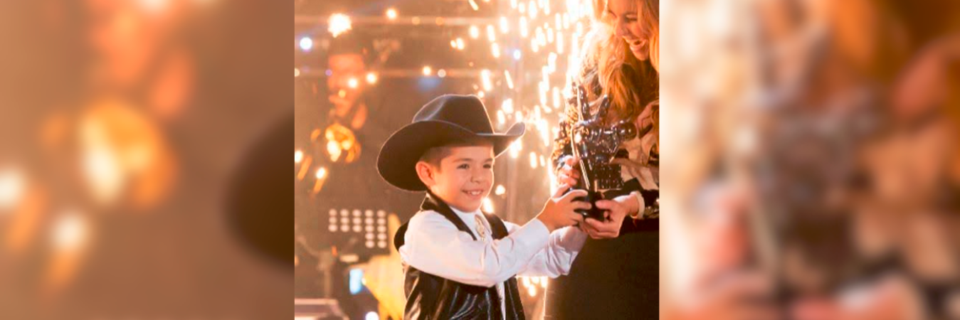 El cantante ganó el popular concurso a los 9 años. / FOTO: TOMADA DE LA WEB