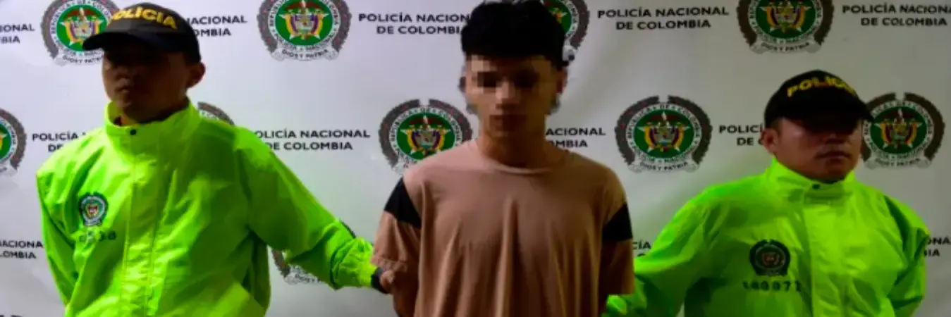 Capturado habitante de calle responsable de robo de celular a concejal de Medellín. /FOTO: POLICÍA METROPOLITANA DE MEDELLÍN