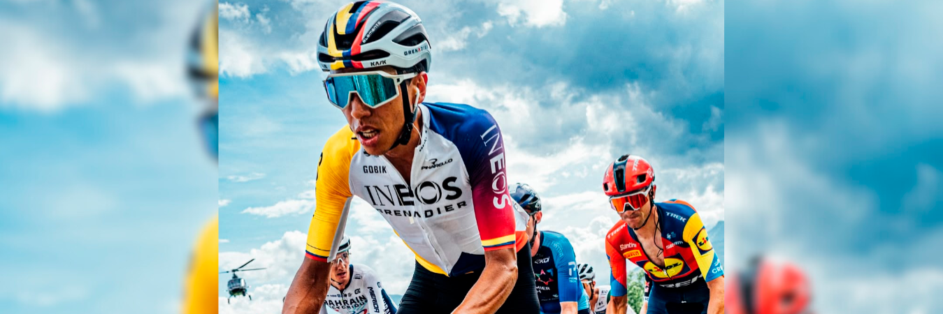 Egan Bernal es noveno en la clasificación general del Giro de Italia 2025. /FOTO: INSTAGRAM @eganbernal