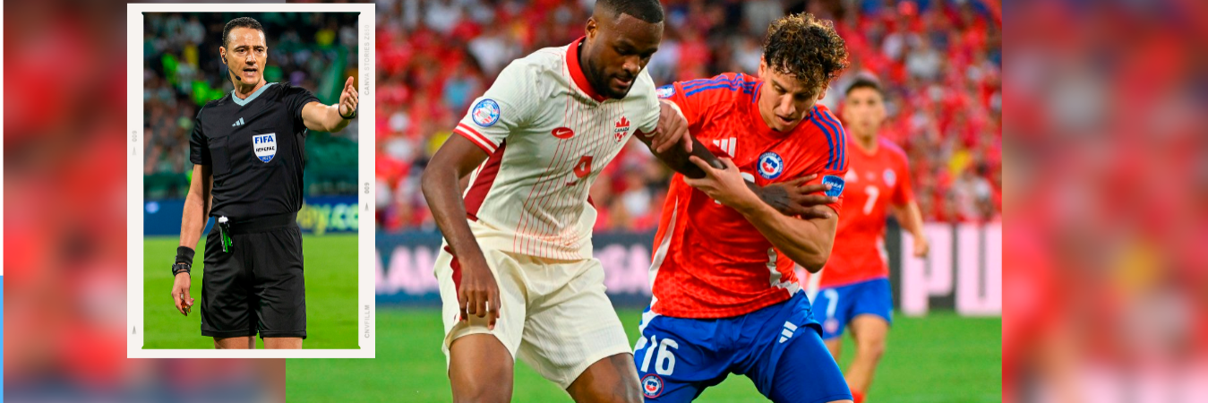 La federación chilena envió una carta pidiendo la suspensión definitiva del árbitro. /FOTOS: COPA AMÉRICA Y ARCHIVO