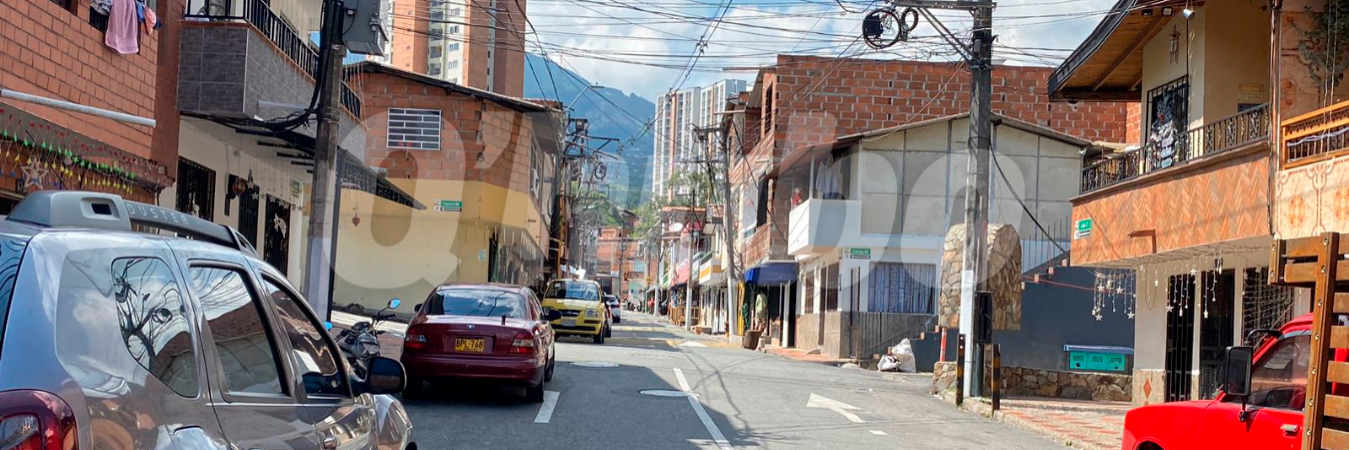 En esta cuadra del barrio 19 de Abril ocurrió el crimen. /FOTO: ANDRÉS FELIPE OSORIO GARCÍA