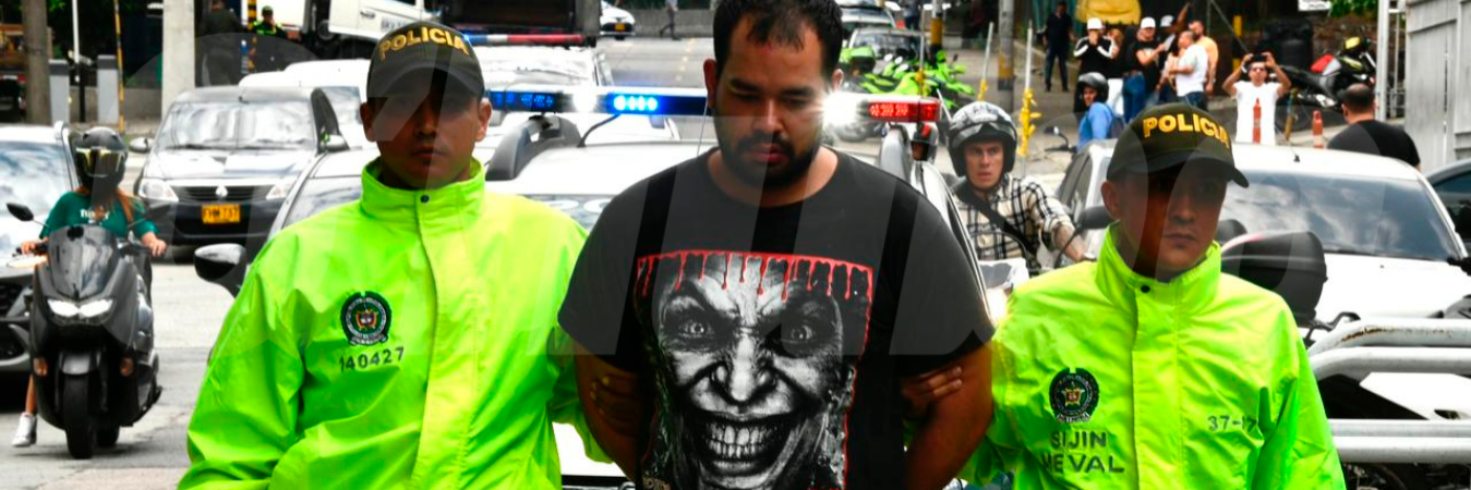 En principio había sido capturado por tráfico de estupefacientes. /FOTO: CORTESÍA.