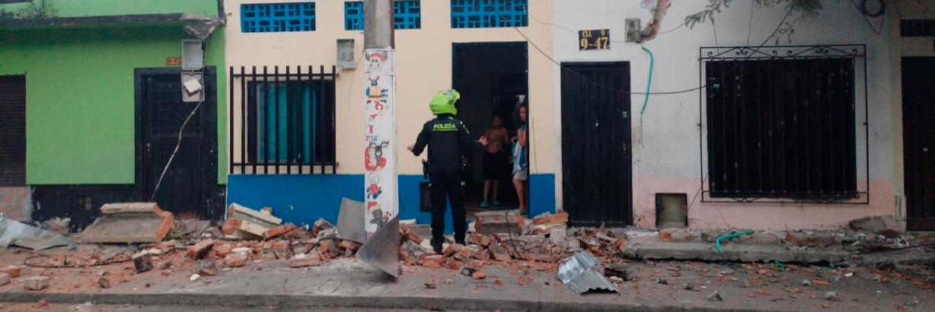 La Virginia en Risaralda fue uno de los municipios donde más fuerte se sintió el temblor. /FOTO: X @Guardianes_Ant