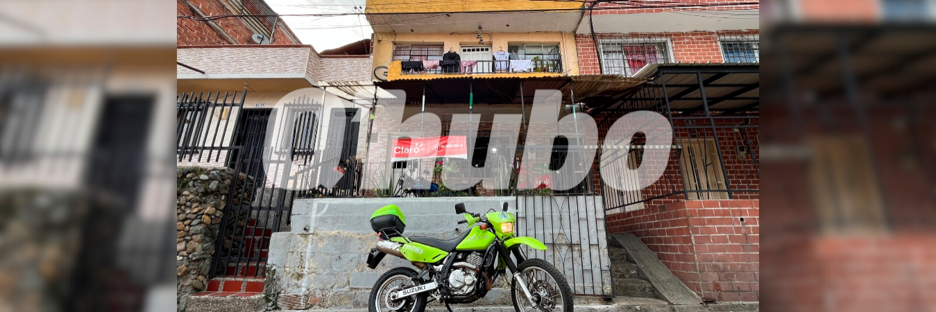 En esta vivienda de Manrique ocurrieron los hechos. /FOTO: ANDRÉS FELIPE OSORIO GARCÍA