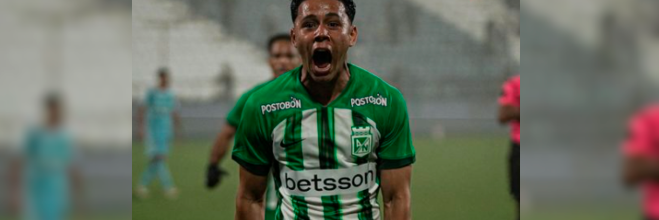 Kevin Parra jugador de Atlético Nacional. /FOTO: ATLÉTICO NACIONAL 