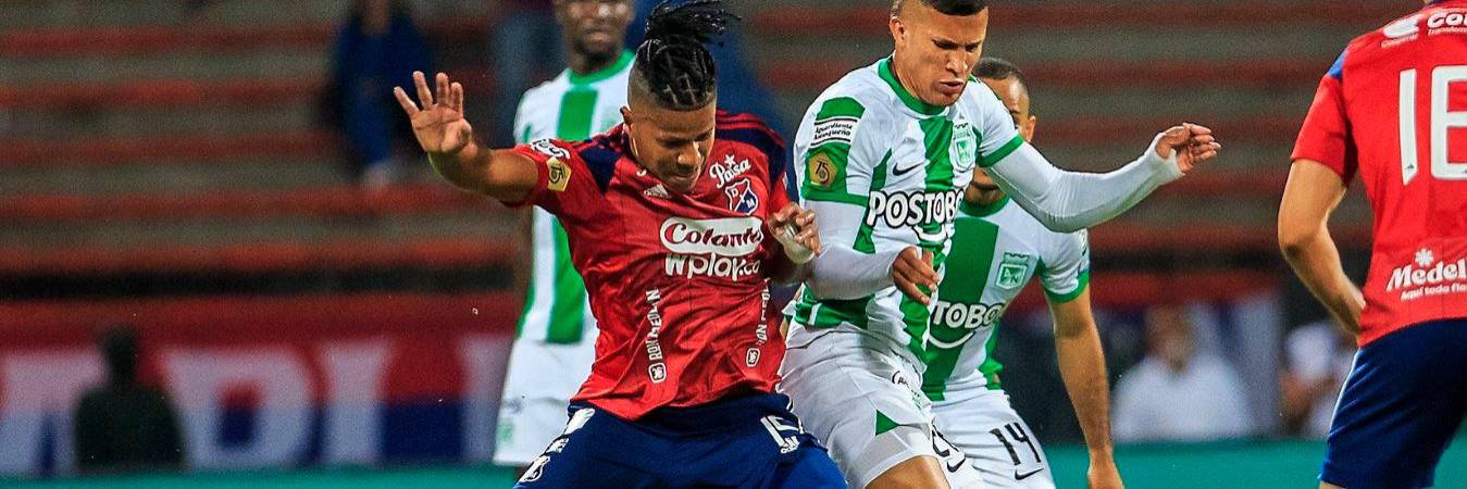 Atlético Nacional e Independiente Medellín. /FOTO: CAMILO SUÁREZ. 
