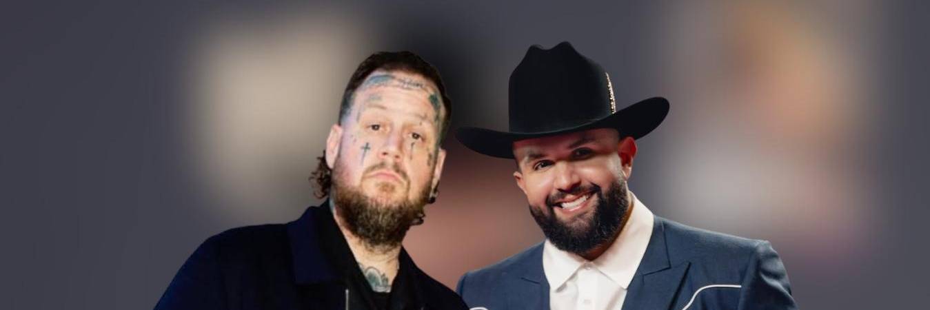 El rapero estadounidense Jelly Roll y el cantante mexicano Carín León, respectivamente. FOTO: INSTAGRAM @JELLYROLL615 Y @CARINLEONOFICIAL