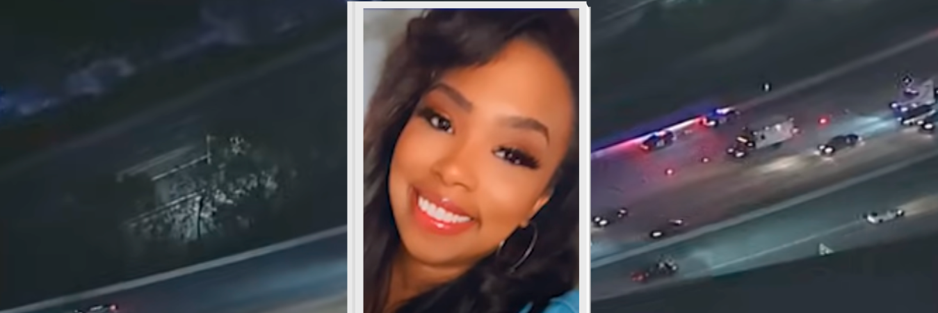 Ella era Danielle Johnson, influencer que asesinó a su pareja e hija. /FOTO: TOMADA DE VIDEO 