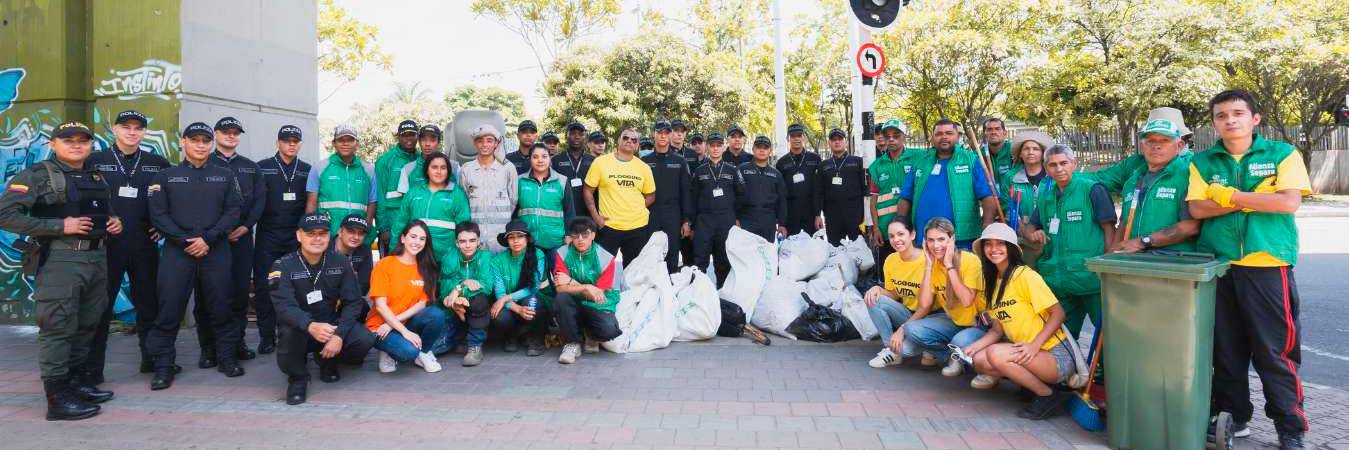 El evento buscó que la comunidad aprendiera sobre el cuidado del ambiente. / FOTO: CORTESÍA GREENSOULS GLOBAL