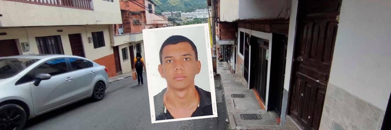 En esta calle del barrio Miraflores de Copacabana asesinaron a Santiago. /FOTO: ANDRÉS GARCÍA Y CORTESÍA. 