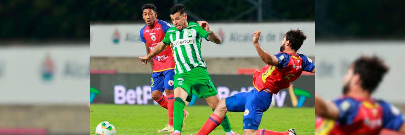 Con este resultado, el Verde sigue vivo para el paso a la final del torneo del fútbol profesional colombiano. / FOTO: MANUEL SALDARRIAGA