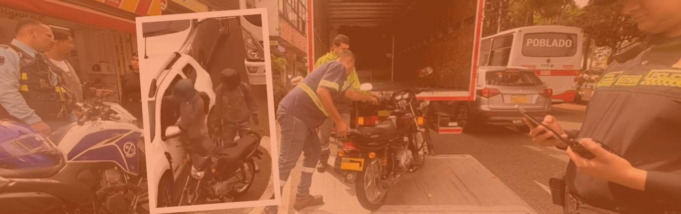 Imagen Moto inmovilizada 1