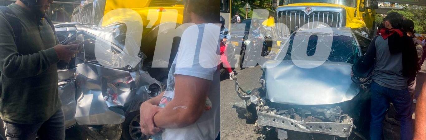 La emergencia dejó un total de nueve personas heridas, entre ellas tres adultos mayores que sufrieron lesiones de consideración. FOTOS: VÍCTOR OLAYA