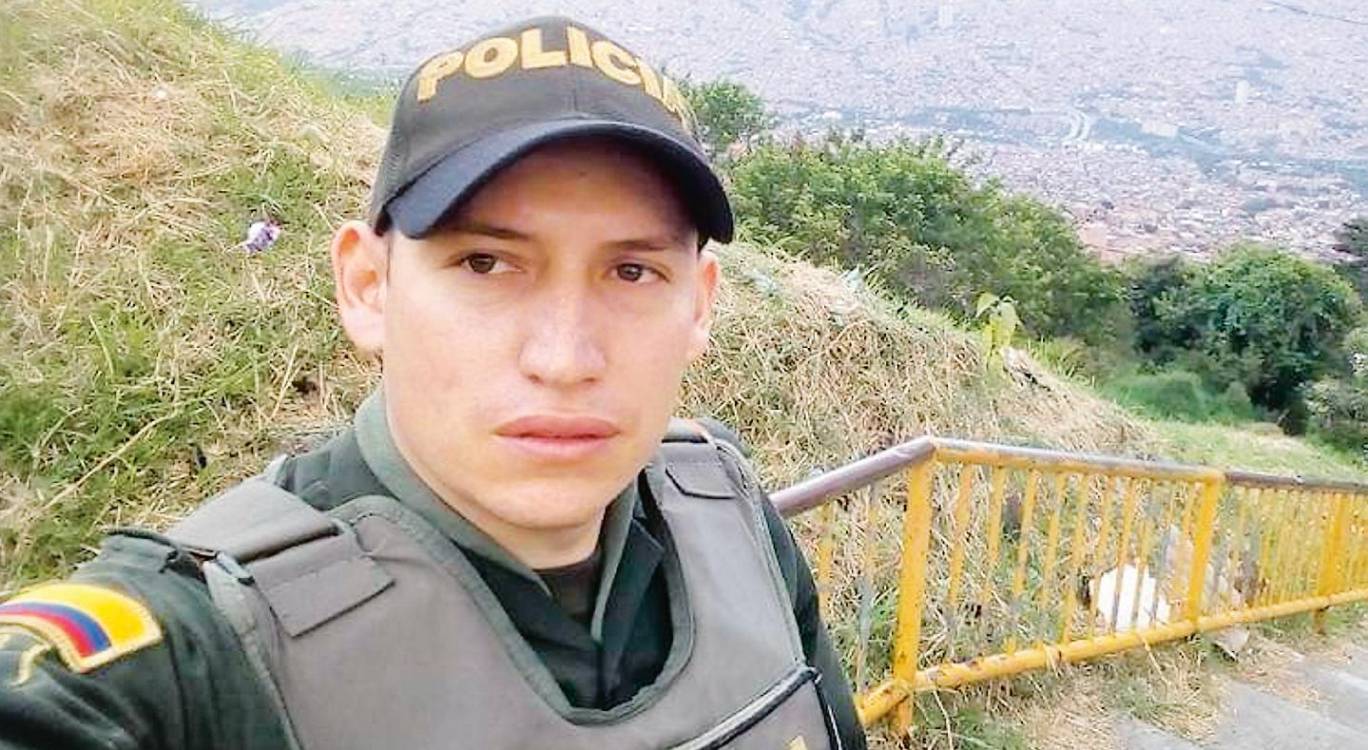 Él era el expatrullero Jhon Alexánder García Páez, un hombre que cuando estuvo de servicio prestó sus servicios para la comuna 13. /FOTO: CORTESÍA.