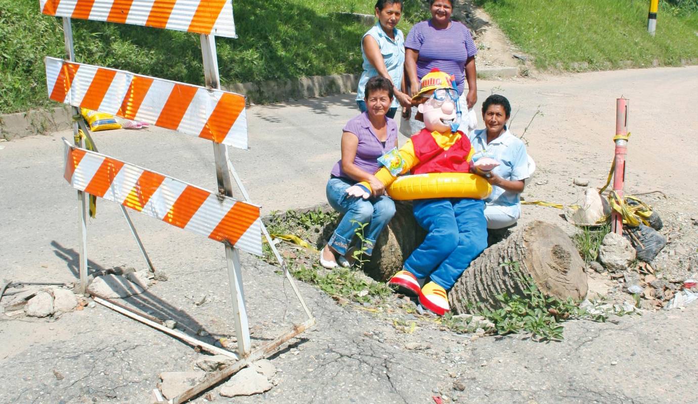 15. Nace Armando Calle: el 15 de junio nació Armando Calle. Su primera denuncia ocurrió en el barrio Viviendas del Sur, de Itagüí. A la fecha, Armando ya llega a 340 soluciones. / FOTO: MAURICIO BOTERO.