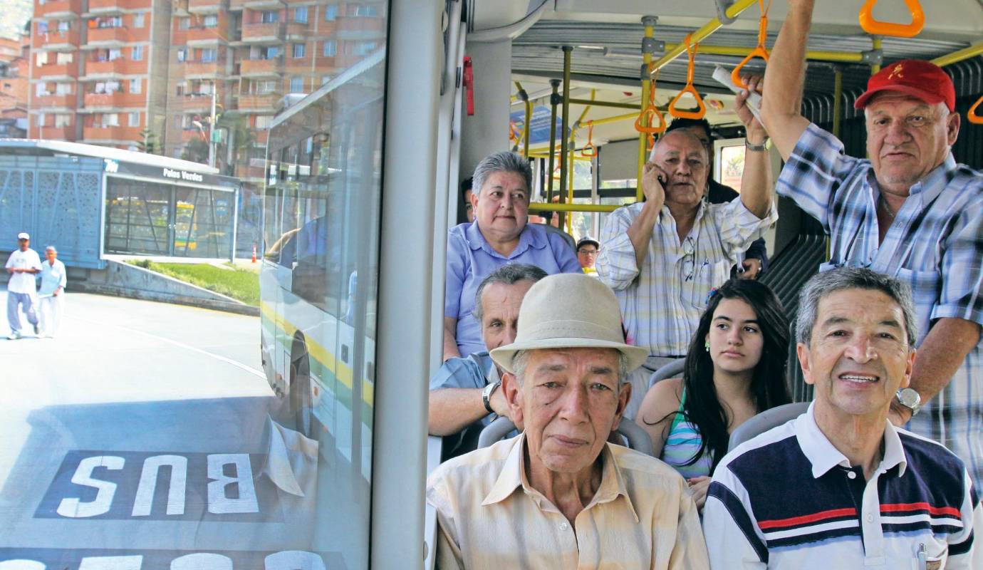 17. Llega el metroplús: para orgullo de todos los antioqueños, Metroplús comenzó su operación comercial el 22 de diciembre. / FOTO: JULIO CÉSAR HERRERA.