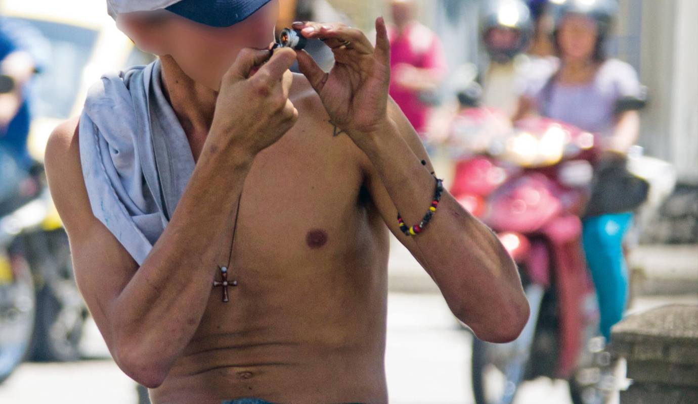 22. Viaje al centro de Medellín: Q’HUBO hizo una denuncia sobre los graves problemas del centro de Medellín, especial de seguridad y microtráfico de drogas. / FOTO: ESTEBAN VANEGAS.