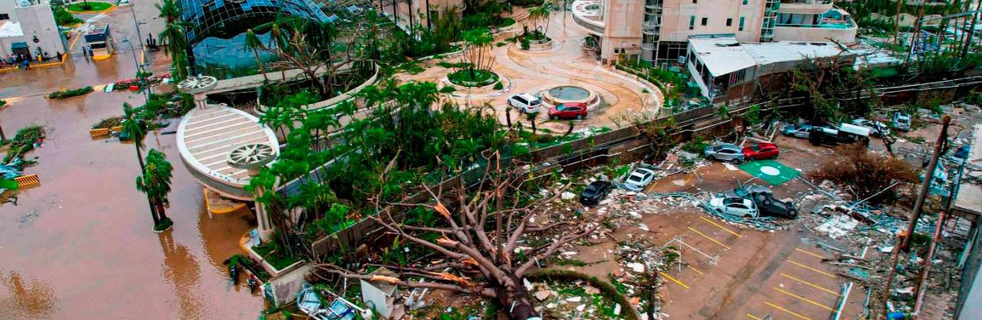 Huracán Otis en México. /FOTO: GETTY