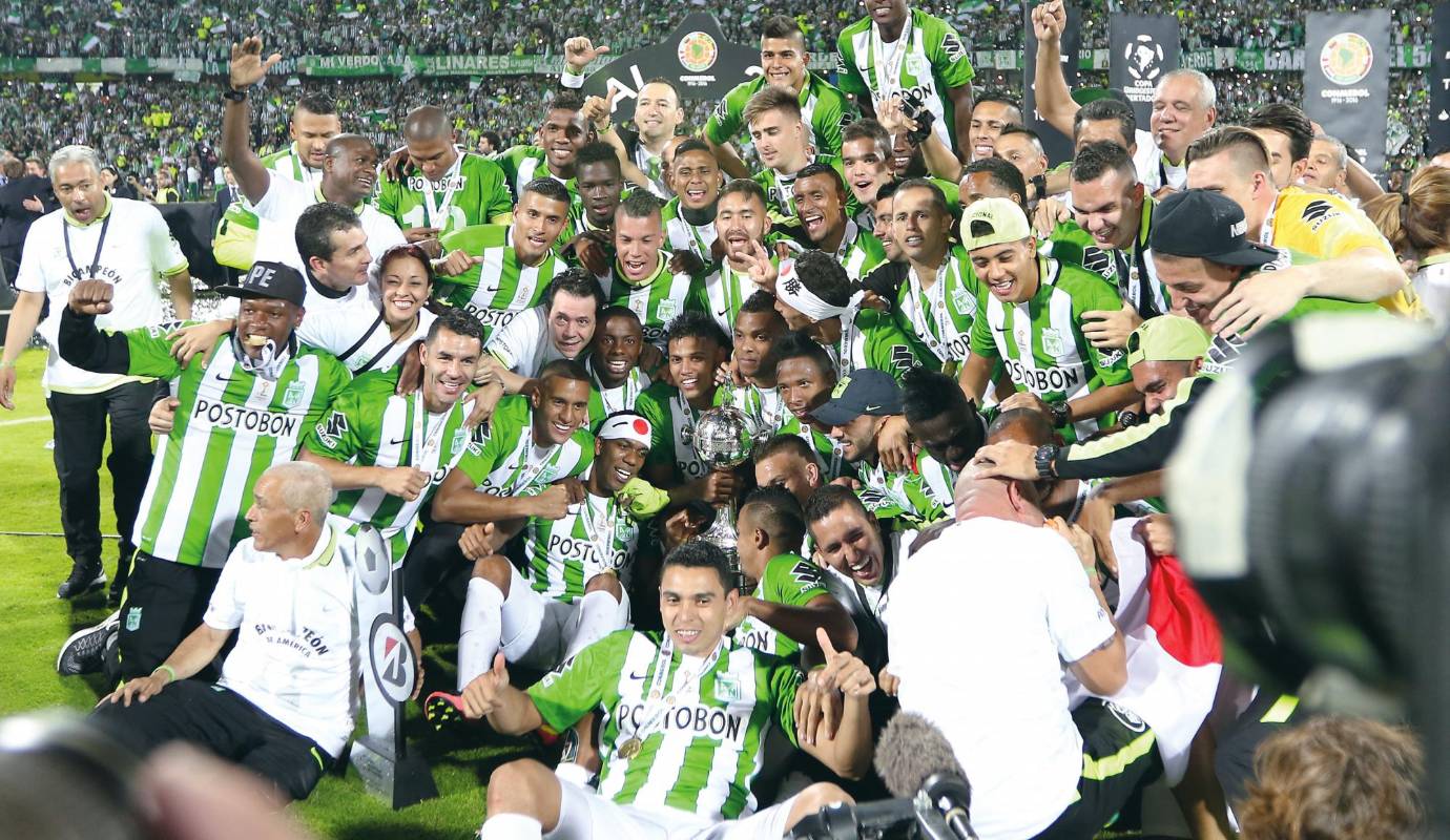 51. La segunda Libertadores: Nacional venció en la final a Independiente del Valle, de Ecuador y alcanzó su segunda corona de la Copa Libertadores de América. El título lo ganó en el Atanasio Girardot el 27 de julio. / FOTO: RÓBINSON SÁENZ.