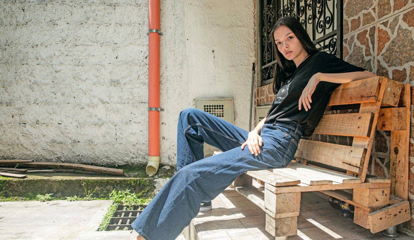 95. De Belén a desfilar con Dior: con apenas 16 años de edad y 1,82 metros de estatura, Valeria Echeverri logró cautivar a la cotizada marca Dior para hacer su debut oficial como modelo internacional. / FOTO: CARLOS VELÁSQUEZ.