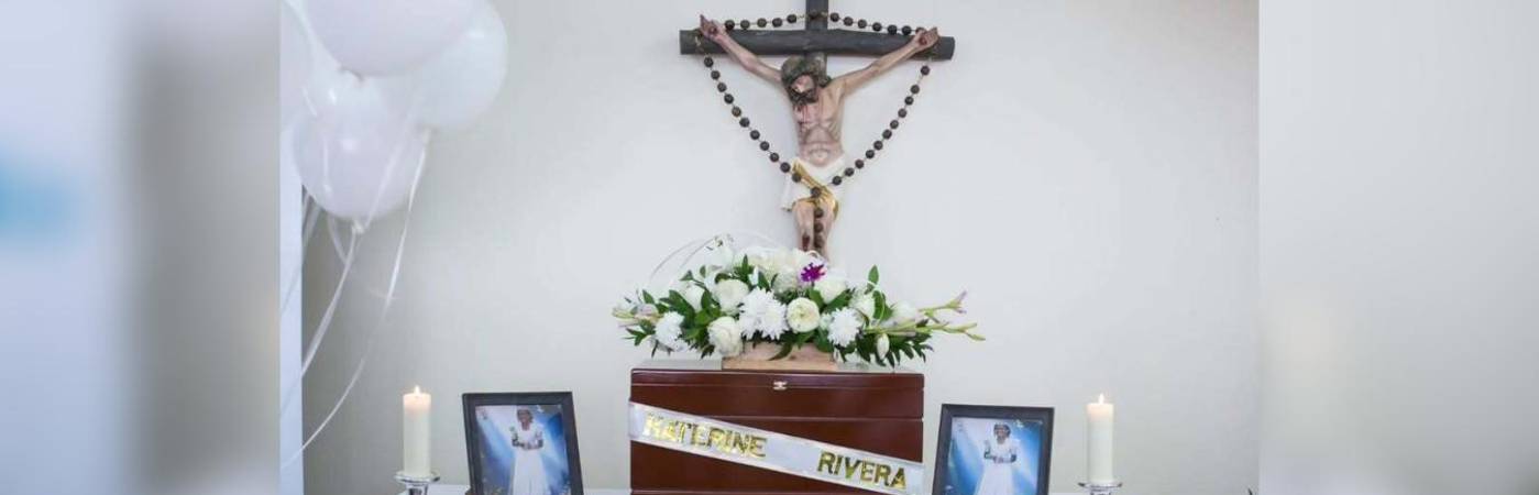 La menor ahora permanece donde siempre debió estar, en la memoria y el amor de su familia. FOTO: VIVIANA PERETTI - UBPD