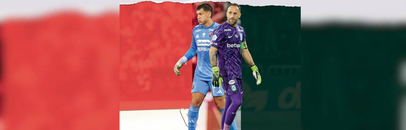 Washington Aguerre, del DIM, y David Ospina, de Nacional, son 2 los arqueros más destacados del torneo. /FOTOS: CAMILO SUÁREZ.