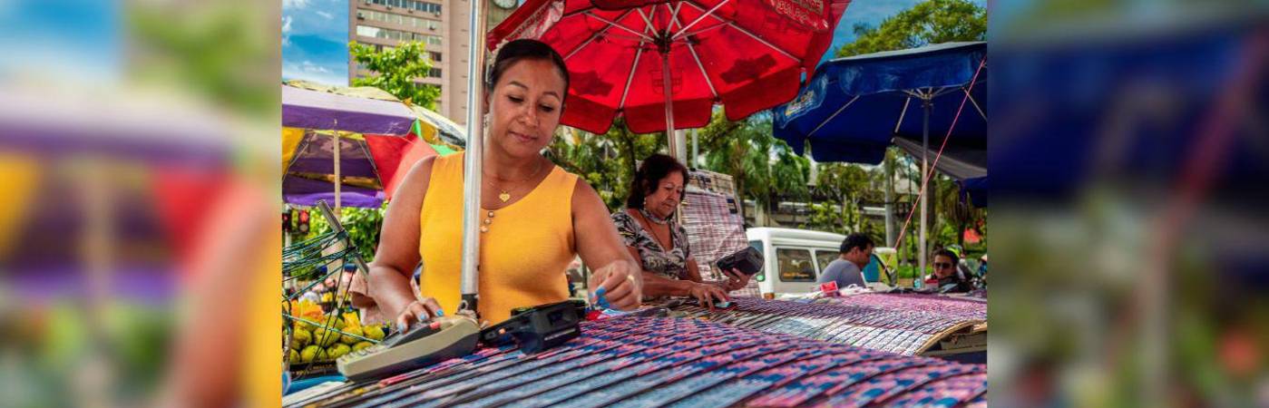 Ventas de loterías y chances en Medellín y el área metropolitana. / FOTO: ARCHIVO - CAMILO SUÁREZ