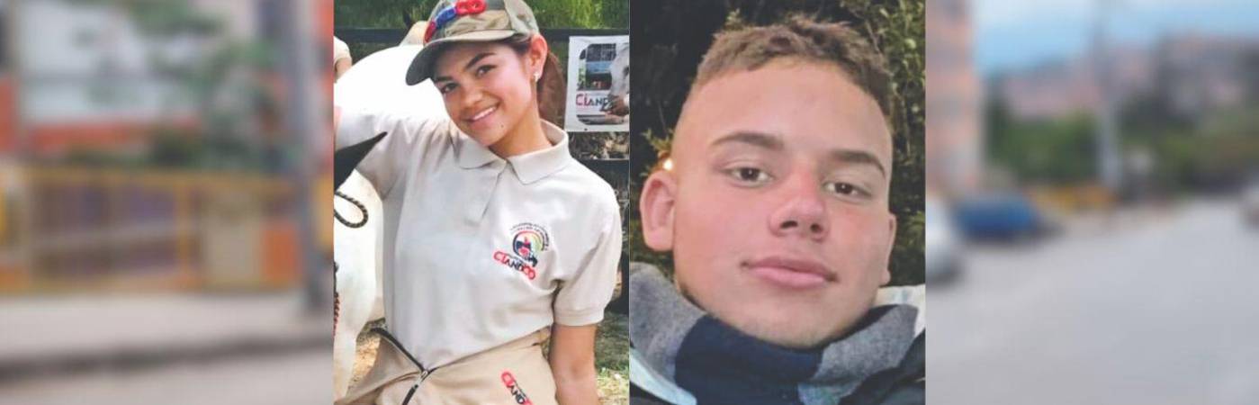 Ellos eran Yuri Alejandra Pineda Cabueñas y Luis Miguel Zapata Ossa. /FOTOS: CORTESÍA