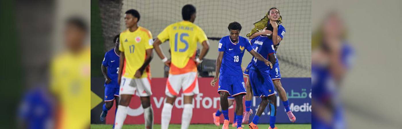 En los dieciseisavos de final, Colombia Sub-17 acabó su participación mundialista. / FOTO: FIFA